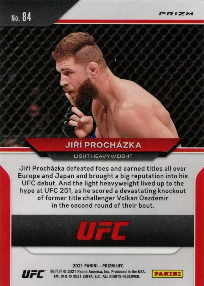 UFC イリー・プロハースカ　サインカード UFC 元王者 イリー・プロハースカ サインカード - メルカリ
