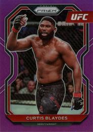 2021 Panini Prizm UFC  Curtis Blaydes Purple #50 107/149