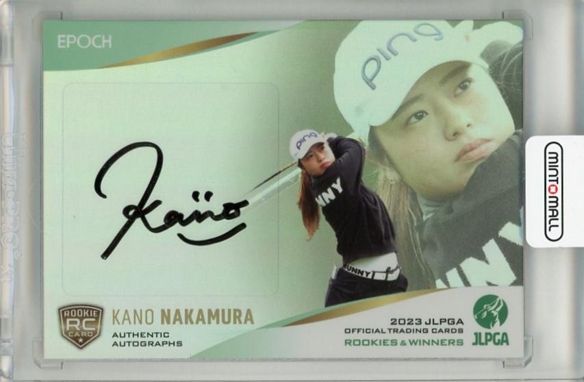 ミントモール / MINT 千葉店 / EPOCH JLPGA 日本女子プロゴルフ ROOKIES u0026 WINNERS 2023 仲村果乃 直筆サイン カード【03/55】