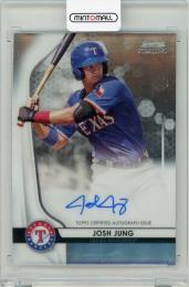 2020 Bowman Sterling  Josh Jung Autographs Texas Rangers