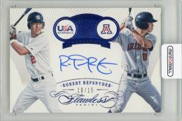 2016 Panini Flawless Rob Refsnyder Transitions Signatures【10/15】 New York Yankees
