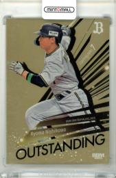 2025 BBM オリックス・バファローズ 西川龍馬 #OU2 OUTSTANDING 金紙版【190/200】