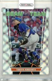2024 TOPPS NPB STADIUM CLUB スタジアムクラブ ベースボールカード 木下拓哉 #BT-18 BEAM TEAM 中日