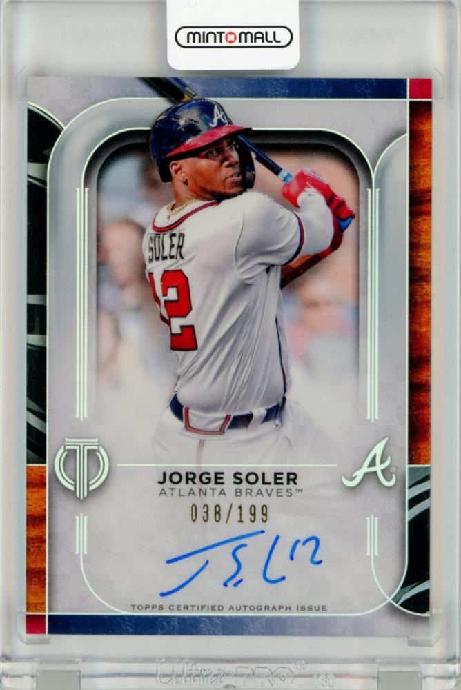 ミントモール / MINT 福岡店 / 2022 Topps Tribute Jorge Soler Autographs 直筆サインカード  38/199