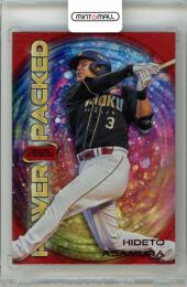 2024 TOPPS NPB STADIUM CLUB スタジアムクラブ ベースボールカード 浅村栄⽃ #PP-16 POWER PACKED Red Parallel【5/5】《ラストナンバー!》 楽天