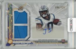 2025 TOPPS Resurgence Ja'Tavion Sanders Autograph & Player Worn Memorabilia【098/125】