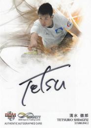 2017BBM　インフィニティ　- INFINITY - カーリング 清水徹郎 直筆サインカード (1stナンバー!) 01/30