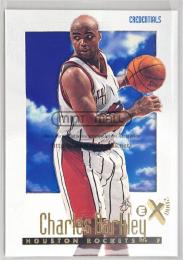 1996-97 E-X2000 #23 Charles Barkley Credentials【369/499】 (MSV#2245)