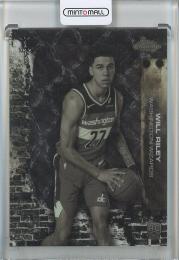 2025-26 Topps Chrome x Cactus Jack Will Riley Logofractors #81 Washington Wizards