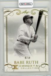 2017 Leaf Babe Ruth Immortal Collection Babe Ruth 19【8/10】 New York Yankees