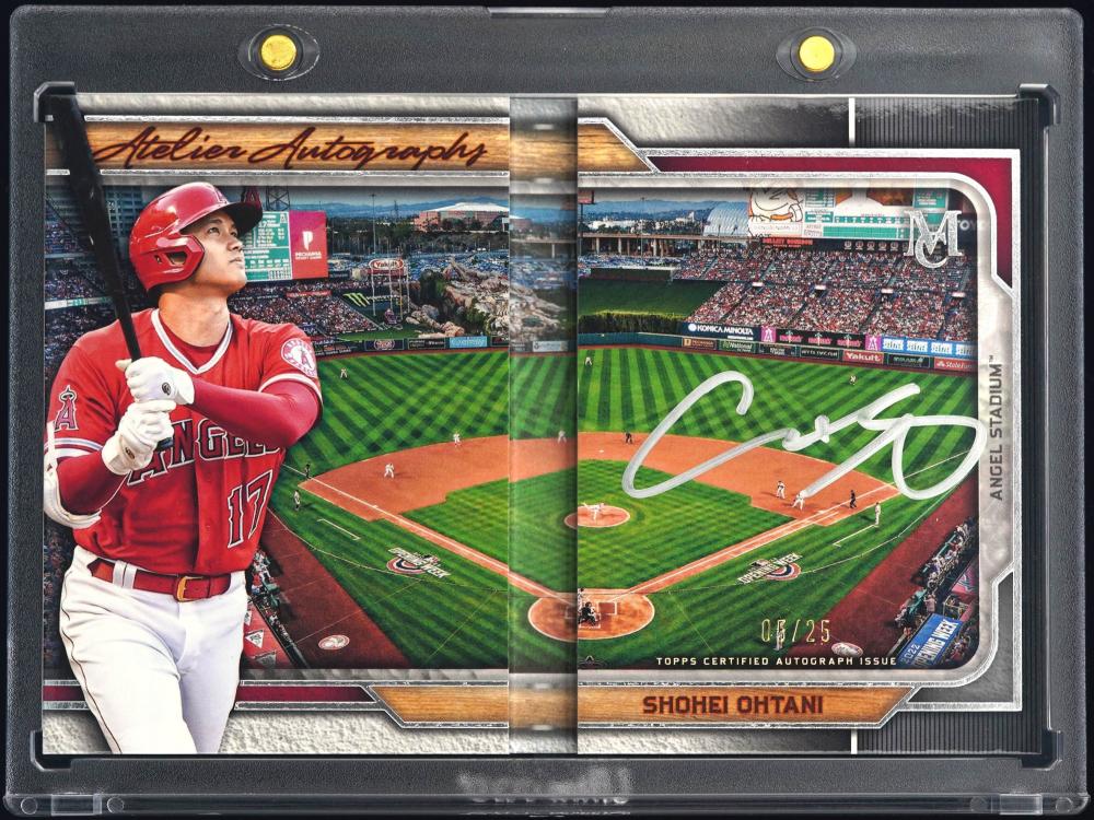 ミントモール / MINT VAULT店 (MSV委託品通販) / 2023 Topps Museum Collection #AABCSOH Shohei  Ohtani Atelier Autograph Booklet【5/25】 Los Angeles Angels