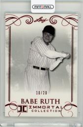 2017 Leaf Babe Ruth Immortal Collection Babe Ruth 38【10/20】 New York Yankees