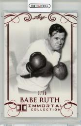 2017 Leaf Babe Ruth Immortal Collection Babe Ruth 44【3/20】 New York Yankees