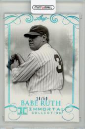 2017 Leaf Babe Ruth Immortal Collection Babe Ruth 3【14/50】 New York Yankees