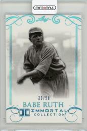 2017 Leaf Babe Ruth Immortal Collection Babe Ruth 14【33/50】 New York Yankees