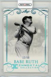 2017 Leaf Babe Ruth Immortal Collection Babe Ruth 43【12/50】 New York Yankees