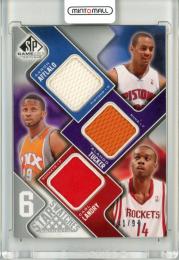 2009-10 UPPER DECK SP GAME USED EDITION  Star Swaches Authentic  Six Jersey Card 【41/99】