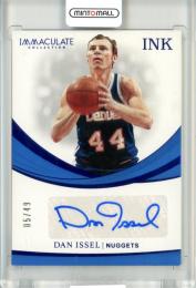2018-19 PANINI IMMACULATE COLLECTION  Dan Issel Ink Blue Autograph Card 【05/49】