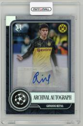 2019-20 Topps Museum Collection UEFA Champions League Giovanni Reyna Archival Autographs【77/99】 Borussia Dortmund