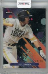 2025 Topps FINEST NPB 柳田悠岐 Black Refractor【04/10】 福岡ソフトバンクホークス
