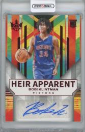 2024-25 PANINI Court Kings Heir Apparent Autographs Ruby / BOBI KLINTMAN(Detroit Pistons) 【5699】