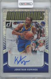 2024-25 DONRUSS Dominators Autographs Choice / JONATHAN KUMINGA(Golden State Warriors)
