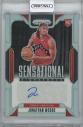 2024-25 PANINI Prizm Sensational Signatures Prizms Silver / JONATHAN MOGBO(Toronto Raptors)
