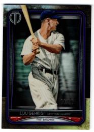 2020 Topps Tribute Purple #21 Lou Gehrig 【14/50】