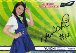 2019BBM チアリーダー「Dancing Heroine-華-」 東京ヤクルト YUICHI 直筆サインカード 49/60