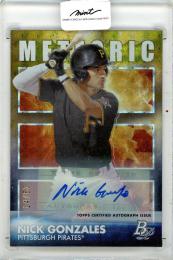 2021 Bowman Platinum	Nick Gonzales	Autograph	14/50