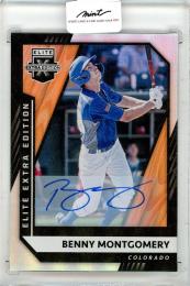 2021 Panini Elite Extra Edition	Benny Montgomery	Autograph