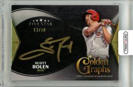 2024 Topps Five Star Scott Rolen #GG-SR Five Star Golden Graph【13/40】 Reds