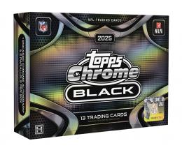 NFL 2025 TOPPS CHROME BLACK HOBBY【購入制限1ボックスまで】