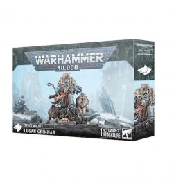 スペースウルフ:ローガン・グリムナー/ SPACE WOLVES: LOGAN GRIMNAR【ウォーハンマー:40000】 (WARHAMMER 40k)【新品】[53-28]
