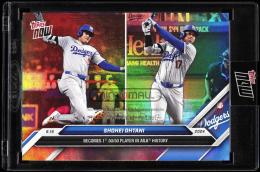 2024 Topps Now #722SSP Shohei Ohtani Image Variations Steal/HR Los Angeles Dodgers