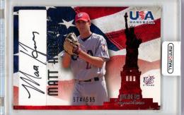 2007 USA Baseball Box Set Matt Harvey AUTO #A-37【574/595】 USA