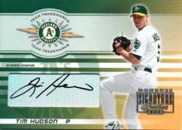 2003 DONRUSS Signature Series  Tim Hudson Autograph 087/100