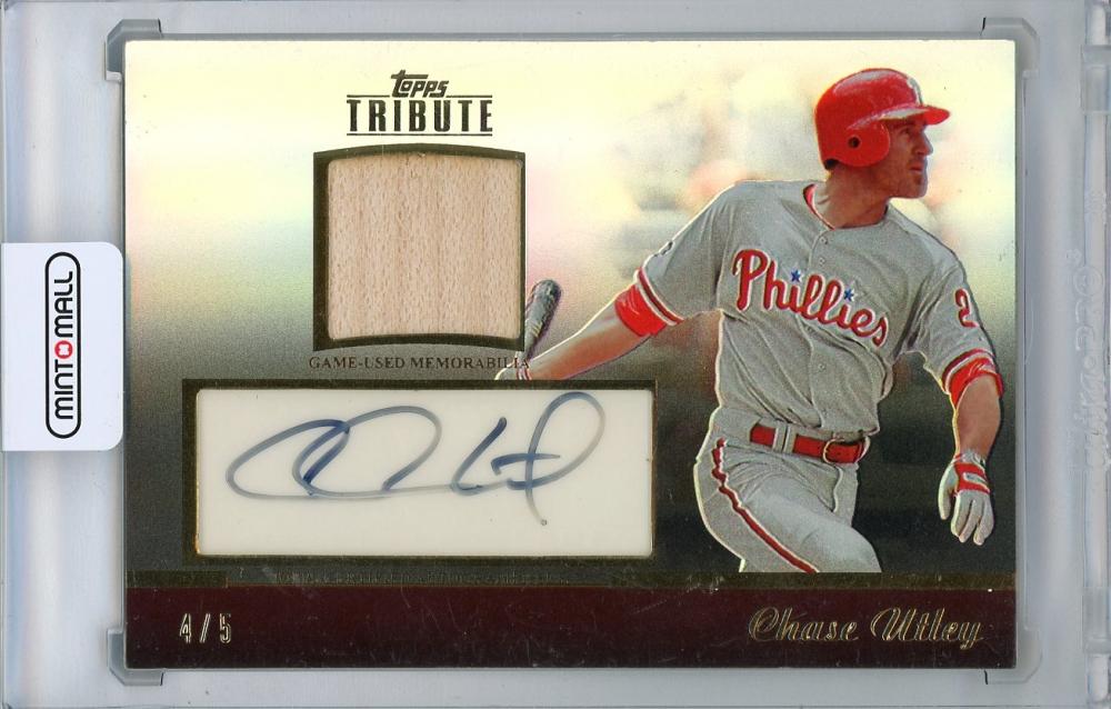 ミントモール / MINT 渋谷店 / 2011 TOPPS TRIBUTE BASEBALL Chase Utley Autograph ...