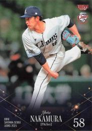 2025 BBM 埼玉西武ライオンズ #L27 中村祐太 レギュラーカード