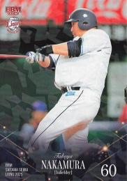 2025 BBM 埼玉西武ライオンズ #L51 中村剛也【キラカード版】レギュラーカード