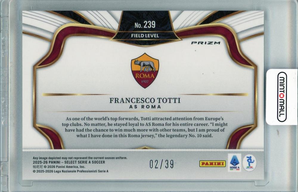 ミントモール / MINT 吉祥寺店 / 2025-26 PANINI SELECT SERIE A