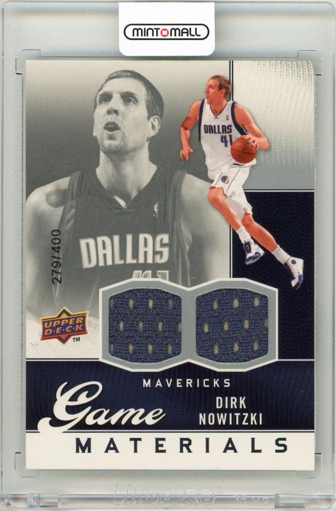 ミントモール / MINT LAB TOKYO店 / 2009-10 Upper Deck Dirk Nowitzki #GJDN Game  Materials【279/400】 Dallas Mavericks