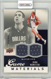 2009-10 Upper Deck  Dirk Nowitzki #GJDN Game Materials【279/400】 Dallas Mavericks