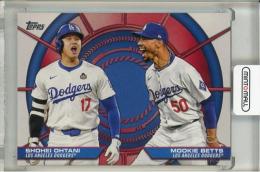 2025 Topps Series 2 Shohei Ohtani/Mookie Betts Dynamic Duos Los Angeles Dodgers