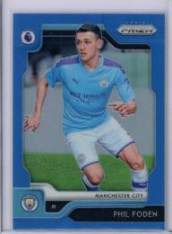 2019-20 Panini Prizm Premier League Manchester City Phil Foden Base Blue(パラレル版) 040/199