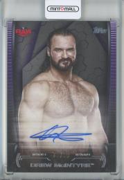 2021 Topps WWE Undisputed Drew McIntyre Superstar Autograph【70/99】