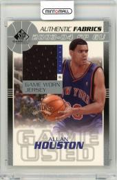 2003-04 Upper Deck SP Game Used Allan Houston #AHJ Authentic Fabrics New York Knicks