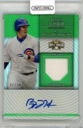 2012 TOPPS Triple Threads Bryan LaHair Unity Autograph Relics Emerald #TTUAR76【42/50】 Chicago Cubs