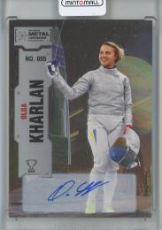 2022 Skybox Metal Universe Champions Olga Kharlan Autograph/#095