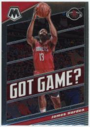 2019-20 Panini Mosaic Got Game? #23 James Harden